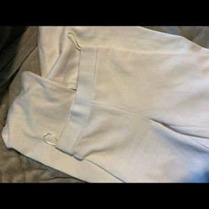 WHITE FOX KNIT PANTS